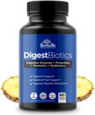 Digestive Enzymes with Probiotics and Prebiotics, Postbiotics, 60 Capsules, Support Digestive Health and Intestinal Tract, Promotes Immune System