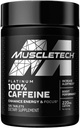 Caffeine Pills, MuscleTech 100% Caffeine Energy Supplements, PreWorkout Mental Focus + Energy Supplement, 220mg of Pure Caffeine, Sports Nutrition Endurance & Energy, 125 Count (Package may vary)