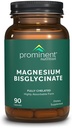 Prominent Nutrition Magnesium Bisglycinate Capsules, Brain Health Support, Magnesium Supplement, 240 mg, 45 Day Supply - 1 Pack