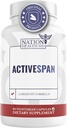 ActiveSpan- Longevity Formula Supplement with Ashwagandha, Cat’s Claw, Astragalus - Telomere Lengthening Supplements - Stem Cell Regeneration, 60 Capsules