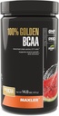 Maxler 100% Golden BCAA Powder - Intra & Post Workout Recovery Drink for Accelerated Muscle Recovery & Lean Muscle Growth - 6 g Vegan BCAAs Amino Acids - 60 Servings - Watermelon