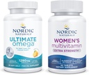 Nordic Naturals Starter Pack - Women's Multivitamin Extra Strength, Ultimate Omega