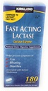 Kirkland Signature Fast Acting Lactase - 180 Caplets