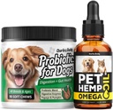 Hеmp Oil for Dogs - Omega 3,6,9 for Skin + Probiotics Chews for Dogs