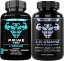 Prime Labs L Arginine (60 ct) + L Glutamine (180 ct)