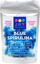 100% Blue SPIRULINA Powder by POPJOY - Vibrant SUPERFOODS