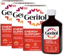 Geritol Liquid Vitamin and Iron Supplement, Energy Support, Contains High Potency B-Vitamins and Iron, Pleasant Tasting, Easy to Swallow, No Artificial Sweeteners, Non-GMO, 12 Oz, 3 Pack