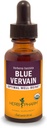 Herb Pharm Certified Organic Vervain Liquid Extract, Blue, 1 Fl Oz
