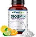 FineLand Diosmin & Hesperidin Complex, Premium Advanced Formula, 1000 mg, Blood Flow and Circulation Support, 120 Capsules, 100% Vegan, All Natural