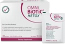OMNi BiOTiC HETOX Probiotic Liver Detox - Bifidobacterium & Lactobacillus Probiotic Supplement - Hypoallergenic Gut-Liver Support - Non-GMO Detox Cleanse for Men and Women