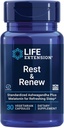 Life Extension Rest & Renew, for a Refreshing & Restorative Night’s Sleep, Gluten-Free, Non-GMO, Vegetarian, 30 Capsules