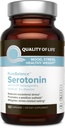 Quality of Life Pure Balance Serotonin Premium–Helps Boost Serotonin & Cortisol Levels - Includes 5-HTP, Venetron, Sensoril, Vitamin D3 & L-Theanine–60 Capsules