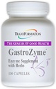TRANSFORMATION THE GENESIS OF GOOD HEALTH - GastroZymeDigestive Supplement, Uniquely Formulated with Enzymes & Papaya Leaf, Plant Based with Herbs, Soothes - Relieves Gastrointestinal Discomfort, 100