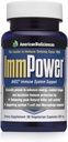 American BioSciences ImmPower AHCC Supplement, Vegetarian Capsules, Enhanced Immune Support, Natural Killer Cell Activity and Cytokine Production, 500 milligrams per Capsule (30 Count)
