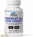 200:1 Longjack Tongkat Ali for Men and Women | Natural Supplement with Tribulus Terrestris for Energy, Stamina, and Hormonal Balance | 120 Capsules for Overall Wellness Support