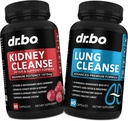 DR. BO Kidney Cleanse & Lung Support Pills - Premium Herbal Formulas to Support Kidney & Lung Health