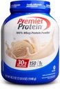 Premier Protein Powder, Vanilla Milkshake, 30g Protein, 1g Sugar, Gluten Free, No Soy, 40.2 oz (29 Servings)