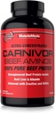 MuscleMeds Carnivor Beef Aminos, Beef Protein Isolate, Beef Liver, Beef Albumin, Creatine, BCAAs for Recovery and Muscle Growth, 300 Tablets