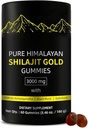 Ultimapeak Shilajit Gummies | Alpha Gummies for Men | Lab Tested I No Added Sugar | Ashwagandha, Gokshura | Fulvic Acid & 85+ Trace Minerals for Men, Women | Non-GMO | 60 Gummy