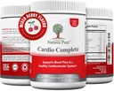 Simply Natures Pure Cardio Complete with 5,000 L-Arginine, 1,000mg L-Citrulline, and Hawthorn Berry - Heart Health & Cardiovascular Support Powder Supplement and 3-in-1 Nitric Oxide Booster