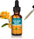 Herb Pharm Certified Organic Pleurisy Root Liquid Extract for Respiratory System Support 1 Fl Oz