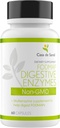 Casa de Sante FODMAP Digestive Enzymes, No High Inulin, Keto Carnivore Intolerance Support, 18 Multi Enzyme Amylase Bromelain Lipase Lactase Protease Papain Alpha galactosidase, More - No GMO