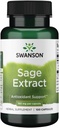 Swanson Sage Extract - Herbal Supplement Promoting Total-Body Health & Protection - Natural Formula for Overall Wellness Support - (100 Capsules, 160mg Each)