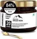 500mg Shilajit Supplement - Shilajit Pure Himalayan Organic Shilajit Resin with Highest Potency, Original From Himalayan resin with 84+ Fulvic Acid