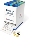 Persona Nutrition Beauty Blend Vitamin Pack for Hair, Skin & Nails (28 Pack) – Includes Hyaluronic Acid, Collagen, Borage with Saffron & Vitamin C