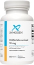 XYMOGEN DHEA 10 mg - Micronized DHEA to Support Healthy Androgen and Estrogen Levels & Adrenal Support - Dehydroepiandrosterone Supplement for Women & Men (60 Tablets)