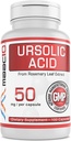 MAAC10 Ursolic Acid 50mg (100 Capsules 3X for 150mg 33-Day Serving) | Sourced from Rosemary Extract | Third-Party Lab Tested | AMPK & Sirtuin Activator