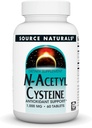 Source Naturals N-Acetyl Cysteine Antioxidant Support 1000 mg Dietary Supplement That Supports Respiratory Health* - 60 Tablets