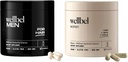 WELLBEL Mix Pack Mens and Women Clean Supplement for Hair, Skin, and Nails, Vegan, Gluten Free and Non GMO