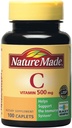 Nature Made Vitamin C 500 mg Caplets, for Immune Support, Gluten Free 100 Count (Pack of 3)