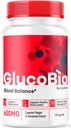 GlucoBio Capsules - Official Gluco Bio Support Pills, Advanced Formula for Overall Balance, GlucoBio Pills, GlucoBio Supplement, Glucovio Reviews, 30 Capsules for 1 Month