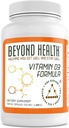 Beyond Health Vitamin D3 Supplement 5000 IU K2 Softgels for Bone Teeth & Immune Support GMO Free VIT d3+k2 with 100mcg 150 Count