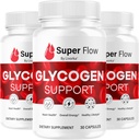 (3 Pack) Super Flow Glycogen - SuperFlow Glycogen Support Capsules, Super Flow, Official SupperFlow Glycogen Support, 90 Capsules for 3 Months