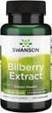 Swanson Bilberry Extract (Standardized) 60 Milligrams 120 Capsules