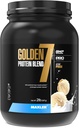 Maxler Golden 7 Protein Blend - Protein Powder for Muscle Gain & Recovery - Vanilla Protein Powder 2 lb