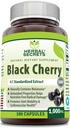 Herbal Secrets Black Cherry 4:1 Extract | 1000 mg Supplement | 180 Capsules | Non-GMO | Gluten Free | Made in USA