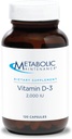Metabolic Maintenance Vitamin D-3 2000 IU - Superior Absorption D3 with Vitamin C - Bone, Immune, Mood + Cardiovascular Support Supplement, No Fillers (120 Capsules)