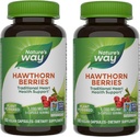 Nature's Way Herbal Hawthorn Berries, Traditional Heart Health Support*, 180 Vegan Capsules (Packaging May Vary) - 2 Pack
