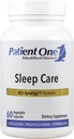 Patient One Sleep Care | Supplement to Support Transition into Sleep and Restful Sleep* | with Chamomile, Valerian, Melatonin and More | 60 Capsules