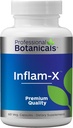 Professional Botanicals Inflam-X-Vegan Immune System and Circulatory Support - 60 Vegetable Capsules