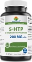 Brieofood 5-HTP 200mg per Serving - 240 Capsules - 5-Hydroxytryptophan for Healthy Relaxation - 3rd Party Lab Tested