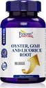 Oyster, Goji & Licorice Root Complex, GMP, Natural Product Assn Certified, Made in USA - 60 Capsules