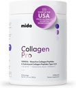 VERISOL® Hydrolyzed Collagen Peptides Type I & III with Vitamin C, Hyaluronic Acid, Biotin, Q-ACTIN® | Unflavored Protein Powder for Smooth Skin, Thick Hair, Strong Nails & Joint Health | 30 Servings