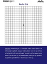 Amsler Eye Grid with Magnetic Back - Daily Vision Screening Tool for Macular Degeneration & Glaucoma Patients by Clinical Experts (1 Pack)