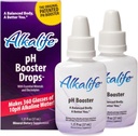 Alkalife Alkaline Water Drops | The First Patented Alkalizing pH Booster w/Minerals & Electrolytes | Balance pH, Neutralize Acid, Immune Support, Peak Performance, Detox, Overall Wellness - Pack of 2