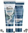 OPTIVIDA Colloidal Silver Gel for Wound Care, Natural Topical Skin Healing | Nano-Silver Topical Gel for Wounds, Burns, Rashes, Skin Irritations, Unscented (4 Oz.)